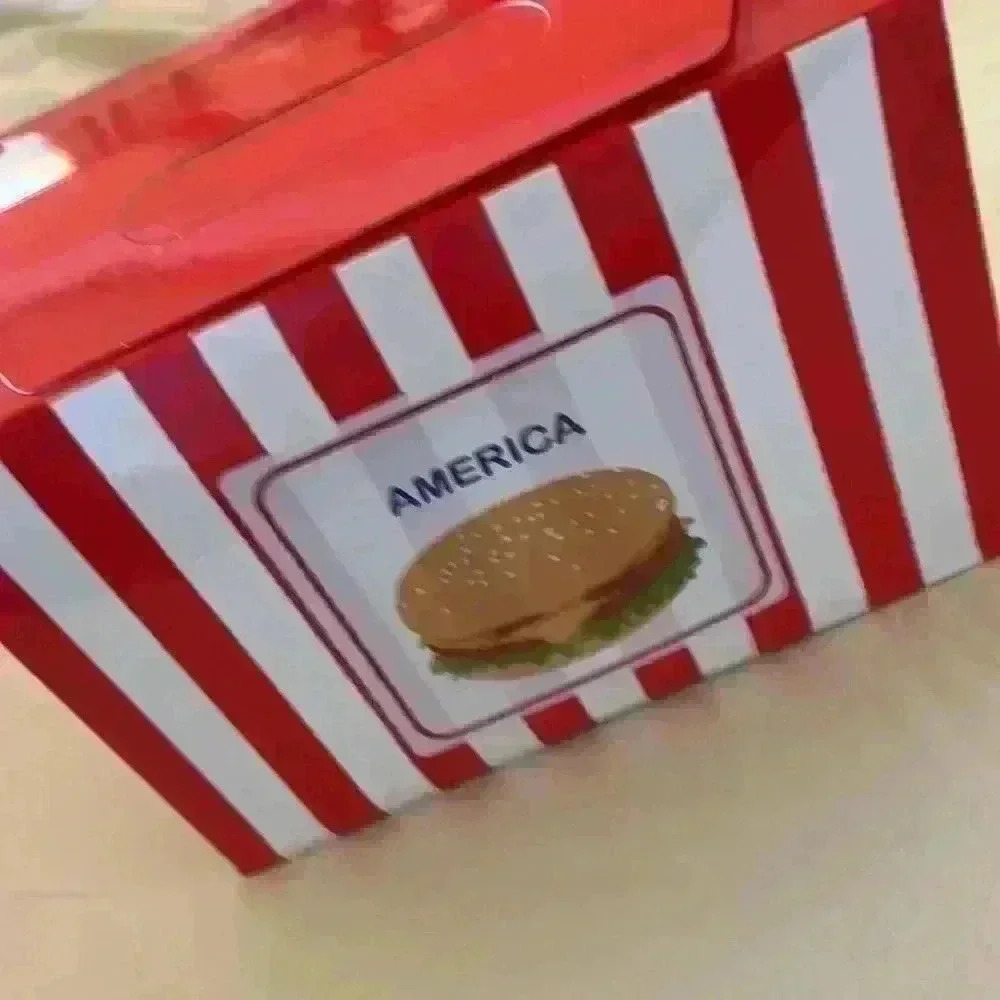 Goorin Bros Limited Edition Fresh Friday Trucker Hat chicken NUGS patriotic cap - Picture 3 of 4